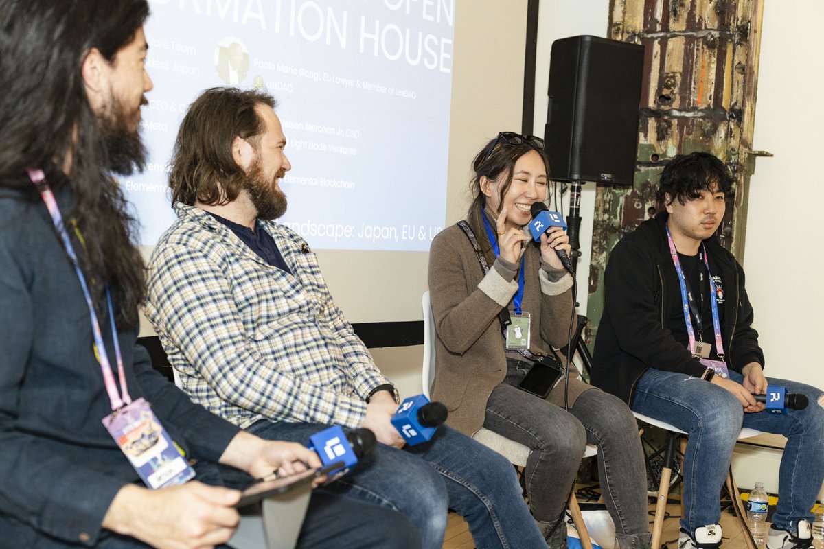 Our CSO @nmerchanjr moderated a panel at #OpenInformation House hosted by @openinfo_ during #ETHDenver2024. Panel focused on the crypto landscape in Japan, EU & US.