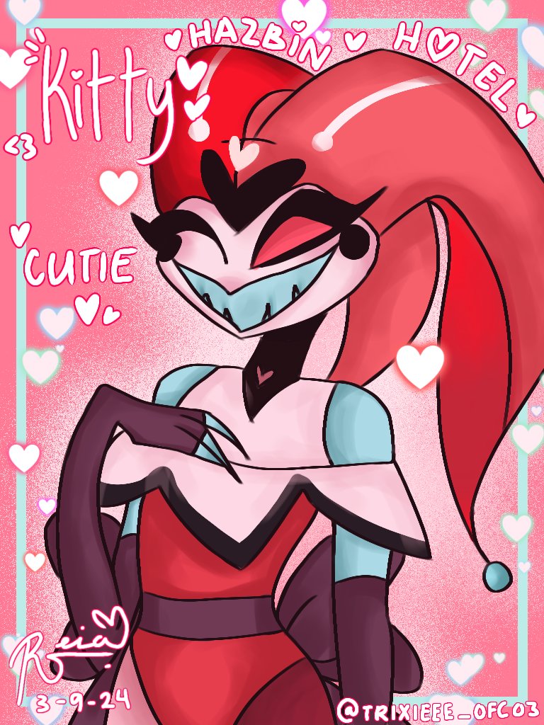 Sw33theart_Trix's tweet photo. Recent artworksss^^ #fypviraltwitter #hazbinhotelkitty #helluvabossmillie #helluvabossverosikamayday #fanart #ibisPaintX #smallar https://t.co/vxBFNphPsT