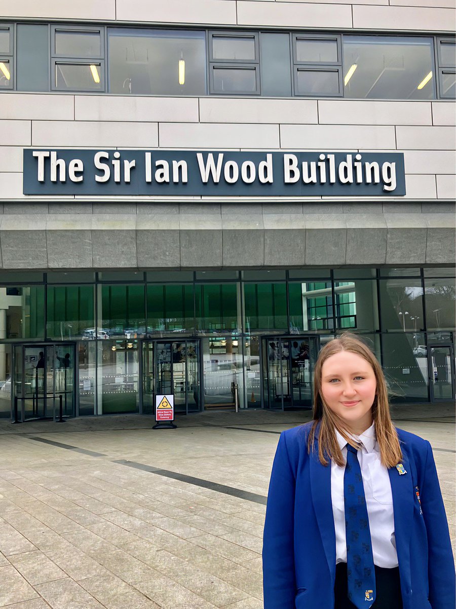 An excellent opportunity for S1 student Hannah, to join in with this event @DYW_NorthEast #IWD2024