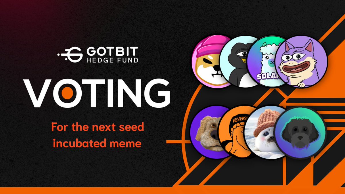 gotbit_io's tweet image. 🚨 BREAKING:

We need your VOTE! Community = power 💪

Tag a meme in the replies to vote for the next SEED INCUBATION!

And let’s check the last rallies with Gotbit in the thread 👇🧵