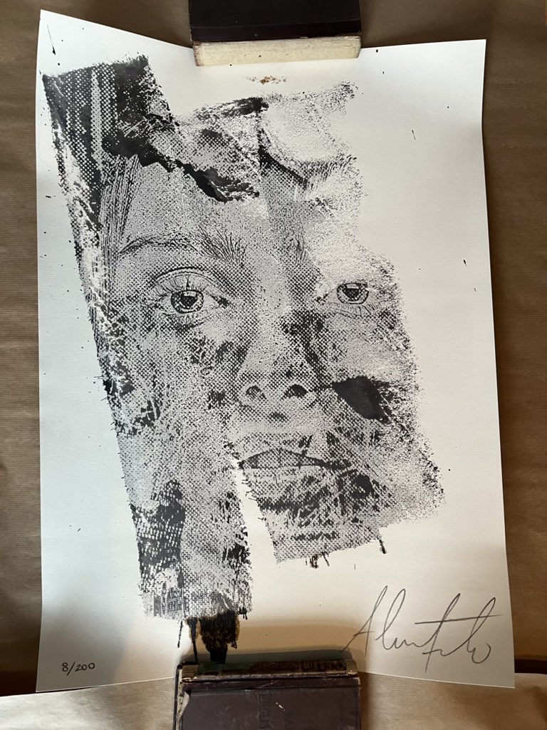 Two more masterpieces secured from the master himself @vhils1