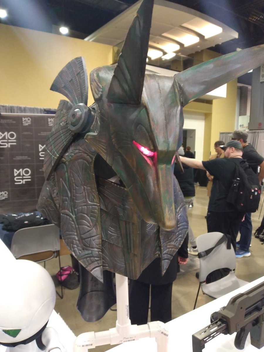GeeBeeBeePee888's tweet photo. Nerding out at @Museum_SciFi right now @AwesomeCon. #MOSF https://t.co/rdSKEp4oN9
