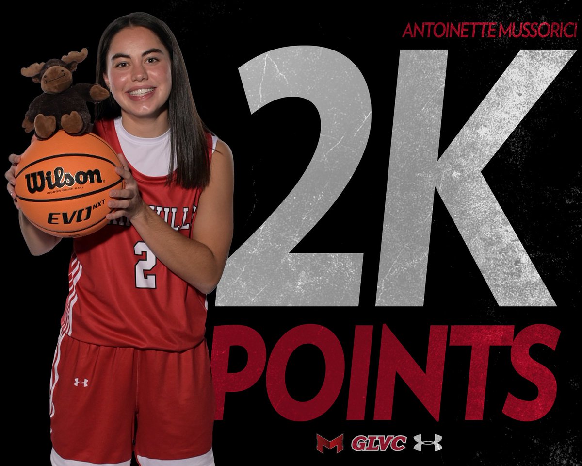 TWO. THOUSAND.

Congratulations to Antoinette Mussorici on her 2,000th career point during today’s #GLVCwbb Quarterfinal against UIS! #BigRedM