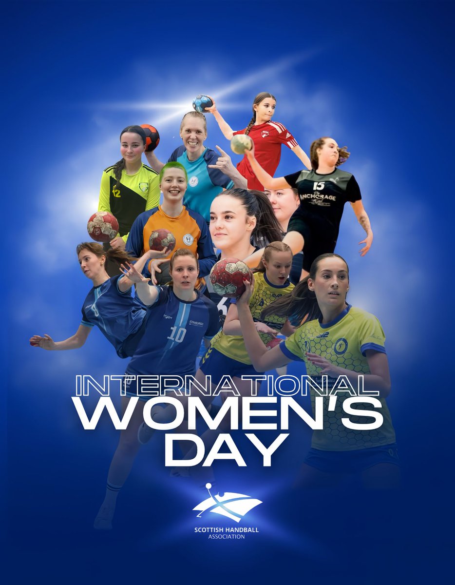 Scottish Handball celebrates all the Women & Girls who play our amazing sport, alongside many other incredible female role models. We are delighted to join the celebrations of all women today in honour of their passion & dedication to #Handball🤾‍♀️ #InternationalWomensDay