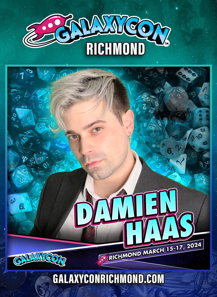 Also this! Convention announcement! See you soon, Richmond…. (menacingly)