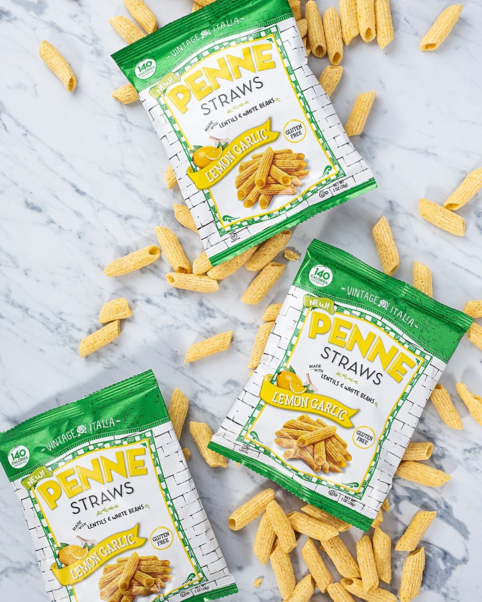 The zest is the best. Snack bright with Lemon Garlic Penne Straws #eatpastasnacks #pastasnacks #snacktime #lemongarlic