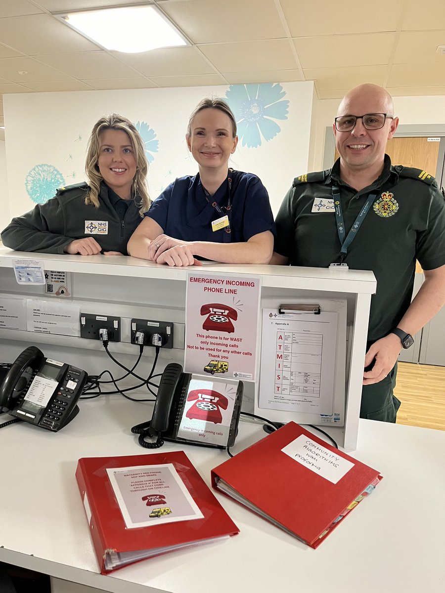 Bethan Jones (@bethan_jones89) on Twitter photo A great day visiting <a href="/HywelDdaHB/">Hywel Dda UHB</a> ready for the first red phone to go live in our maternity units in Wales on Monday! A dedicated line for <a href="/WelshAmbulance/">Welsh Ambulance</a> clinicians conveying maternity patients into Glangwilli maternity unit๐ฅฐ<a href="/kathygrvs/">Kathryn Greaves</a> <a href="/lisageorge82/">Lisa George</a> <a href="/magee116/">Steve magee</a> <a href="/Lucielocket30/">Lucie Jones</a> A great day visiting <a href="/HywelDdaHB/">Hywel Dda UHB</a> ready for the first red phone to go live in our maternity units in Wales on Monday! A dedicated line for <a href="/WelshAmbulance/">Welsh Ambulance</a> clinicians conveying maternity patients into Glangwilli maternity unit๐ฅฐ<a href="/kathygrvs/">Kathryn Greaves</a> <a href="/lisageorge82/">Lisa George</a> <a href="/magee116/">Steve magee</a> <a href="/Lucielocket30/">Lucie Jones</a>