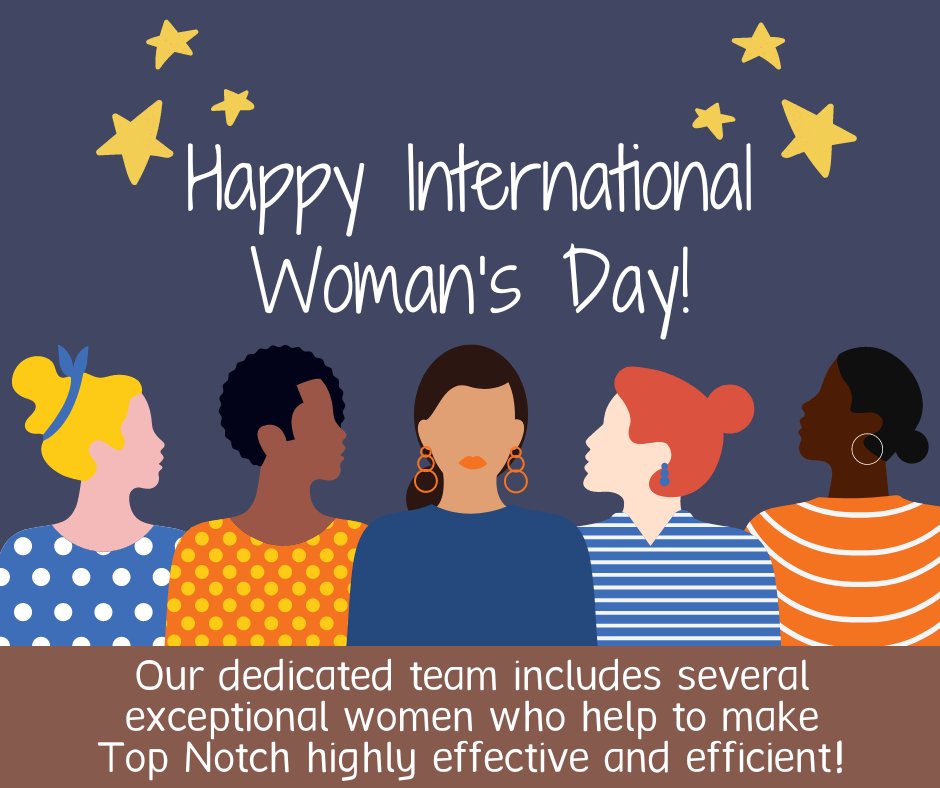 Happy International Women's Day! At Top Notch, we're incredibly proud to have a team filled with amazing women who excel in technology. Their dedication, expertise, and passion play a vital role in our success! #InternationalWomensDay2024 #FridayVibes #FridayFeeling #CyberAttack