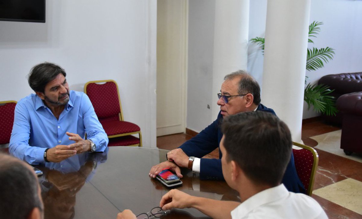 Con <a href="/fabianmoncada/">fabian moncada</a>, Presidente del Chaco Bureau, coincidimos en que es fundamental fortalecer las relaciones con el sector privado para promover el turismo en la región, llevando adelante y planificando acciones que permitan la llegada de nuevas empresas e inversiones.