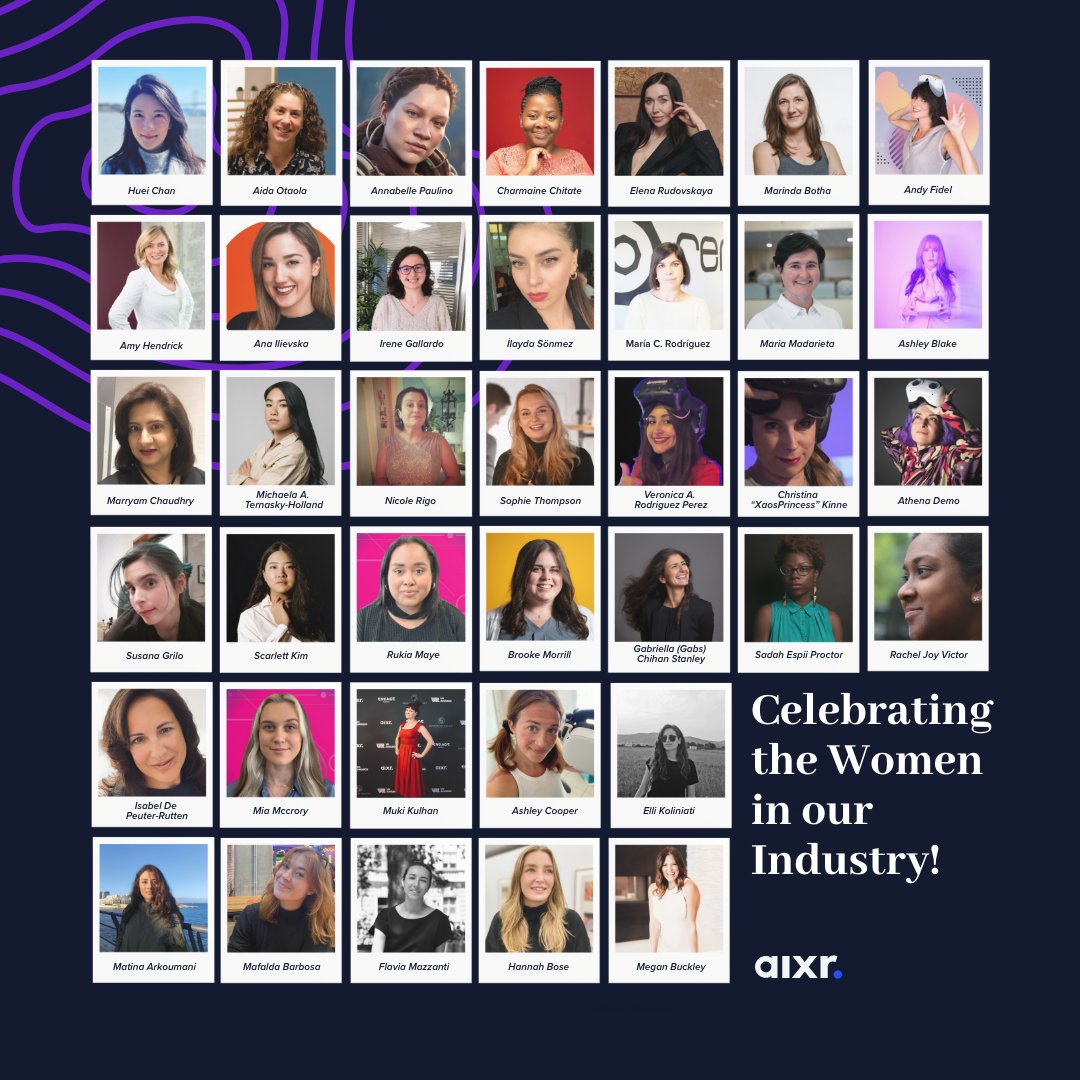AIXRorg's tweet image. We asked members of our community to highlight women in the industry who they thought deserved a shoutout on this International Women&apos;s Day. 💭   

This is the result ⬇️

Your contributions to technology and innovation inspire us. Keep on breaking barriers 💐