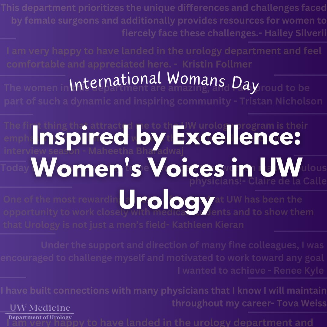 UW Urology (@uwurology) on Twitter photo We are excited to honor the remarkable women of UW Urology and <a href="/uwmedicine/">UW Medicine</a>, celebrating their voices, achievements, and invaluable contributions! #InternationalWomensDay
⋯
Hear more, from some of the amazing women in our department, on our website:
urology.uw.edu/news/2024/inte… We are excited to honor the remarkable women of UW Urology and <a href="/uwmedicine/">UW Medicine</a>, celebrating their voices, achievements, and invaluable contributions! #InternationalWomensDay
⋯
Hear more, from some of the amazing women in our department, on our website:
urology.uw.edu/news/2024/inte…