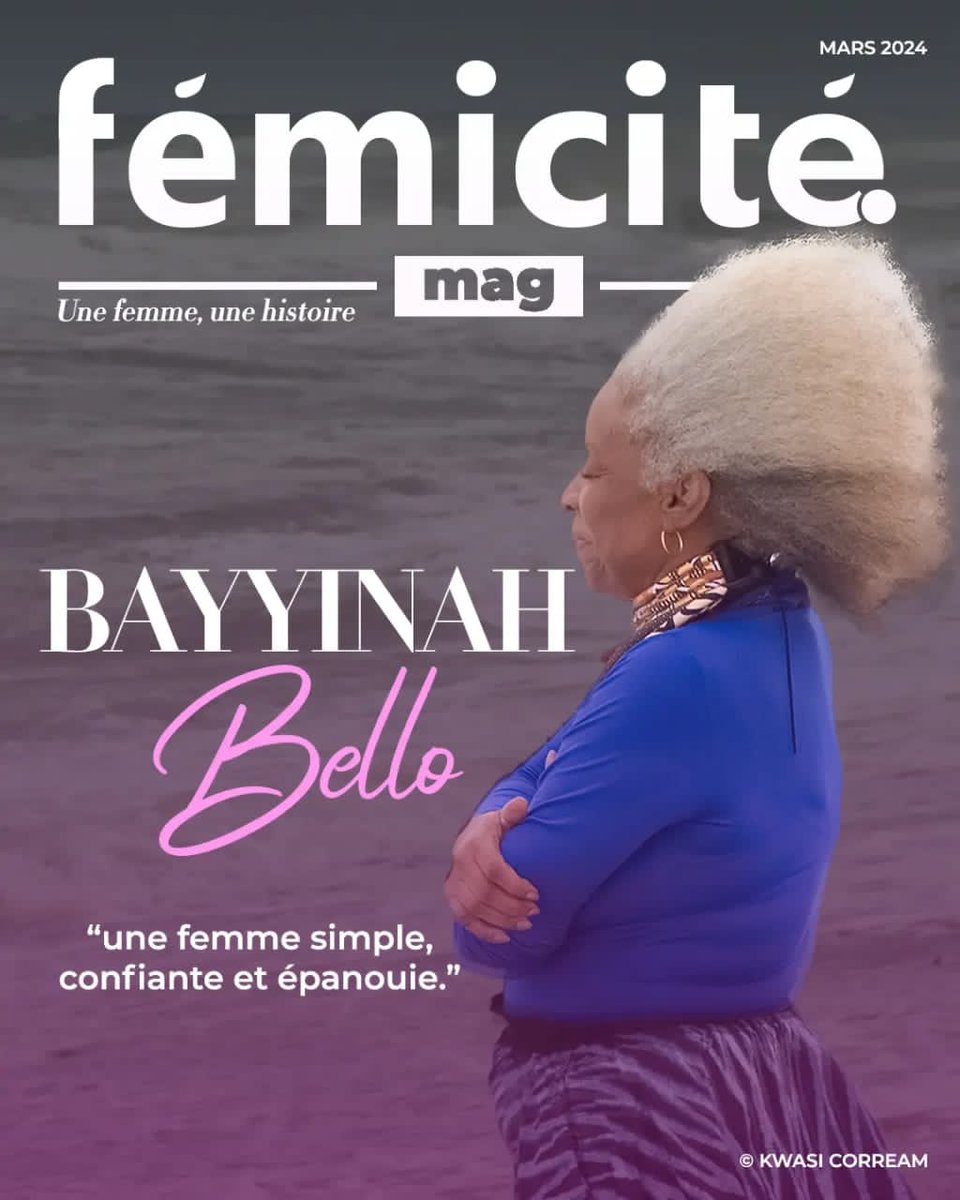 femicite_mag's tweet photo. Une femme, une histoire. En ce 8 mars, journée internationale des droits des femmes, FémiCité Magazine a rencontré le professeur Bayyinah Bello. Avec un parcours extraordinaire, le professeur Bayyinah nous a partagé son histoire."
https://t.co/k0iXPhjPgS https://t.co/lHd0xmcJOw