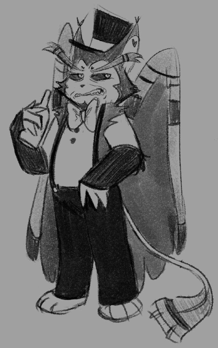 sinniefur's tweet photo. Give Husk a little tummy (and a few smooches) I beg of you he deserves it 😭😭
#HazbinHotel #huskhazbinhotel https://t.co/ForXSLyneA