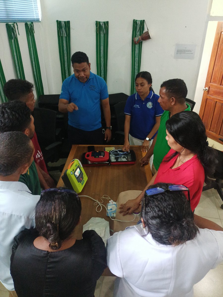 JesusTodinho's tweet photo. Refreshing course BLS for primary health care team https://t.co/phEops2jE0