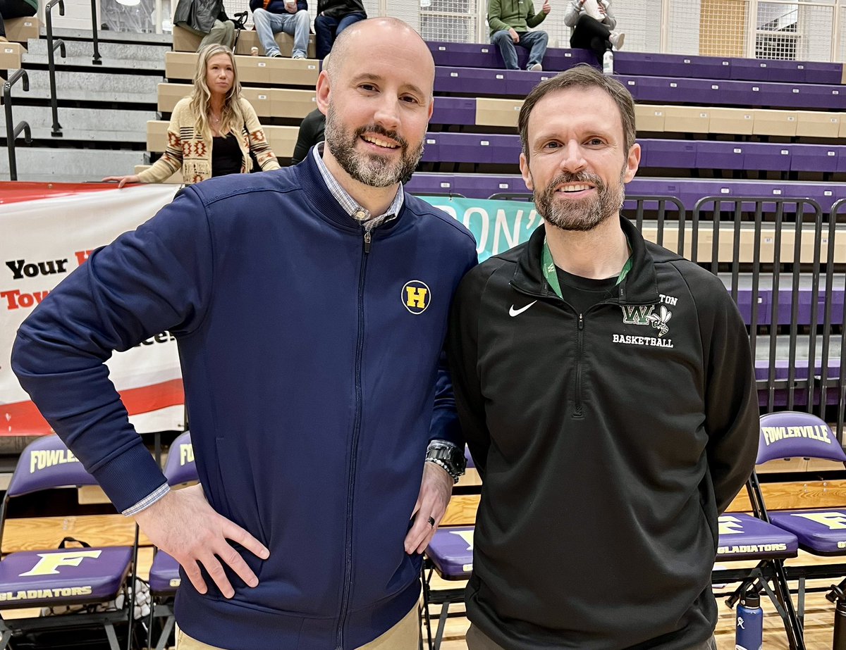 It’s gametime! Best rivarly in all the land and tonight and two of the finest coaches you’ll ever meet. @WHSGirlsBball vs. @HaslettGBB It’s all on the line tonight and someone is going home with the district championship! We’ve got the radio call going and anyone can listen