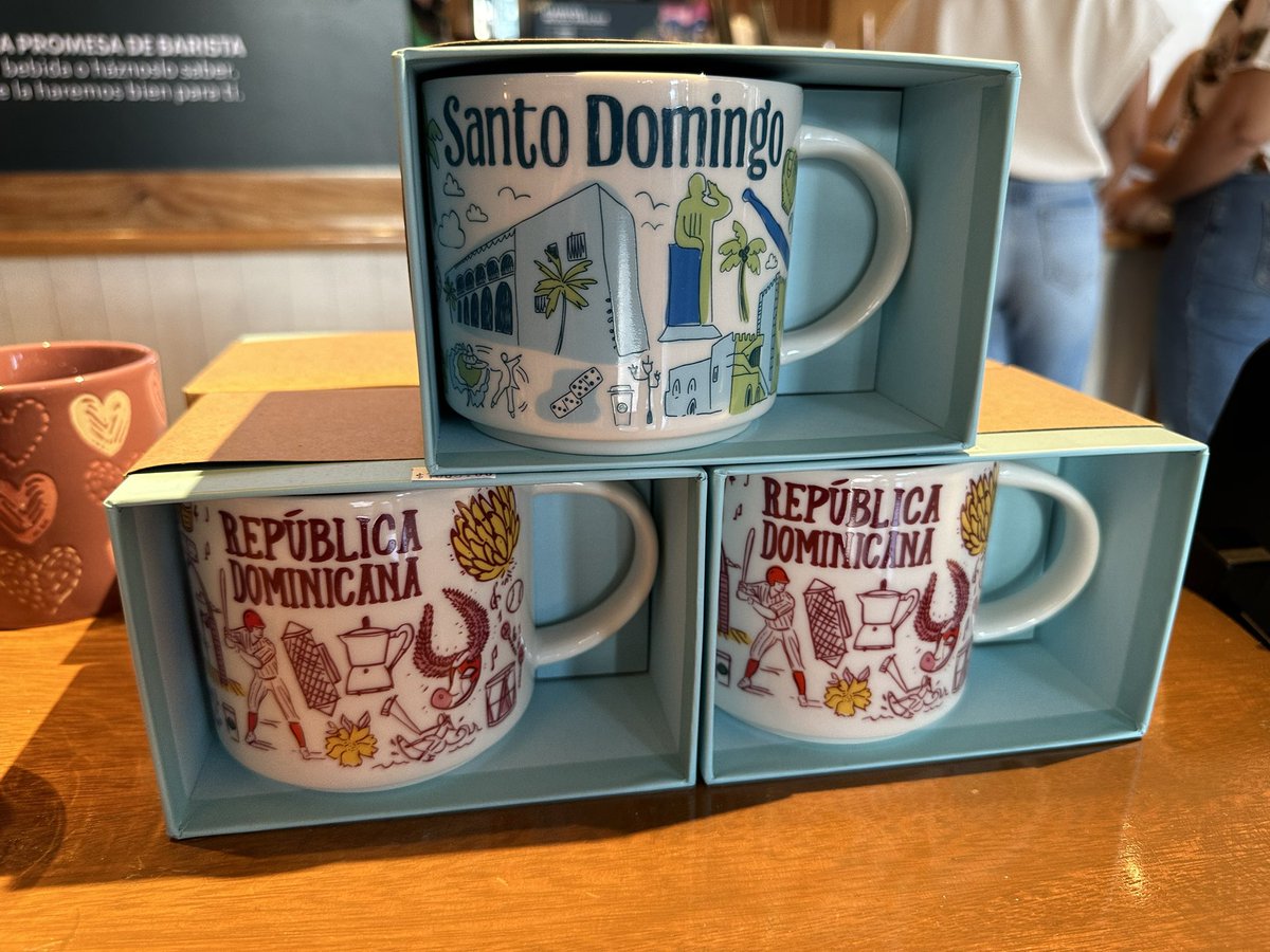 ドミニカ🇩🇴のスターバックス ご当地マグカップはドミニカ共和国と ドミニカ🇩🇴のスターバックス ご当地マグカップはドミニカ共和国と