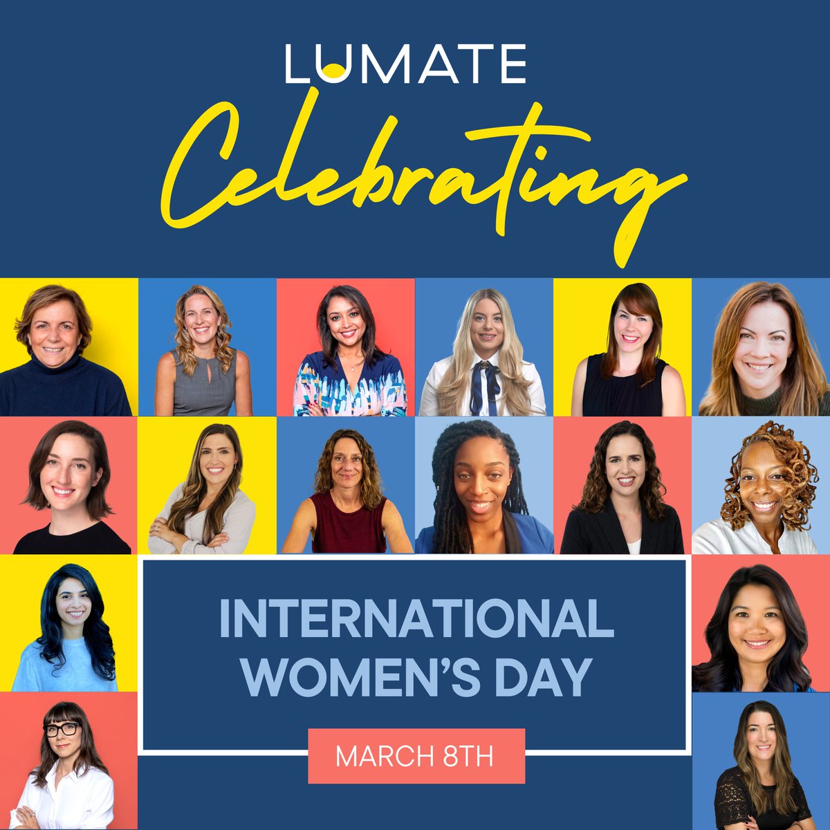 lumatehealth's tweet image. Happy International Women&apos;s Day to all the incredible women out there! Today, we celebrate the strength, resilience, and achievements of women around the world. #InternationalWomensDay #UMatter #Lumate