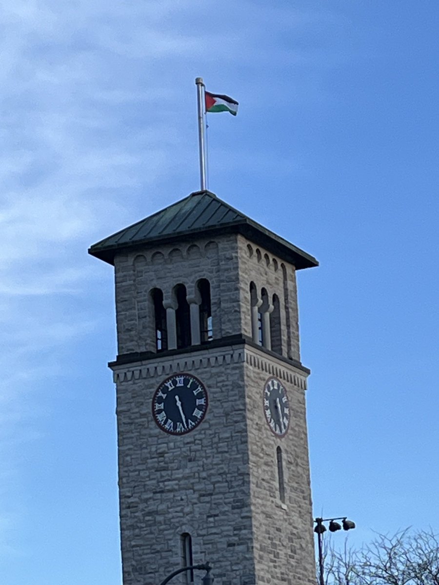 #Queensu.  Saw it with my own eyes