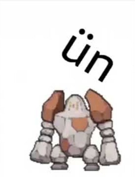 DTOblivious's tweet photo. @NickEh30 Regirock took over mid tweet https://t.co/LJ3wkxcU51
