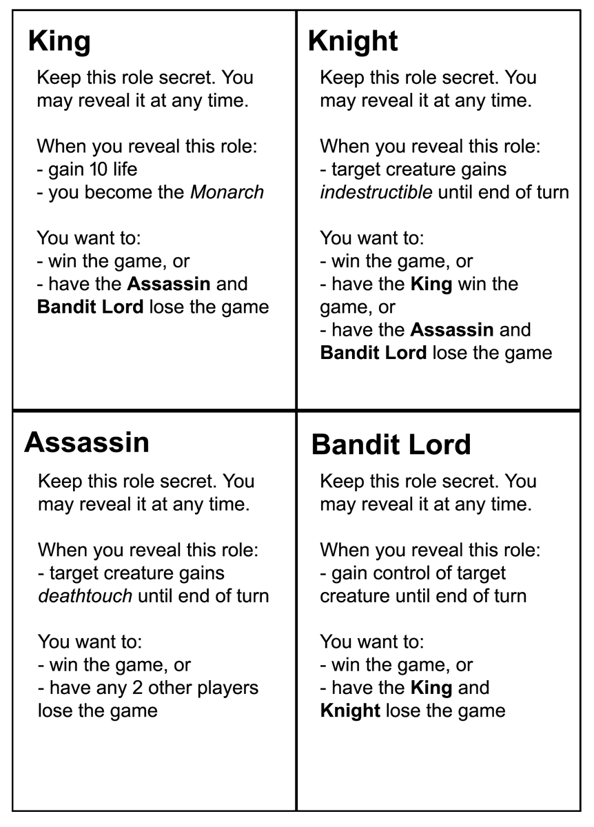 Justin_Riddler's tweet photo. And since I can't upload pictures in that Reddit group, here is a playtest sheet as well :-p

#MagicTheGathering #Commander #KingdomCommander #MagicCommander https://t.co/HnqB4OKexZ