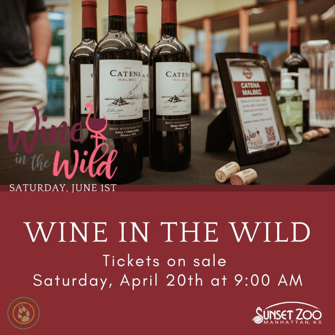 Wine in the Wild, hosted by FOSZ, will be on June 1st, 2024. Tickets go on sale for VIP and General Admission on April 20th, 2024, at 9:00 AM. Stay tuned for a special announcement regarding the VIP portion of the event. 🍷🍾
#wineinthewild2024  #staytunedformore