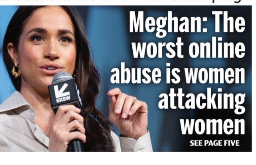 storiesbyjemay's tweet image. And they call themselves your supporters, Meghan. They use your name, Sussex Squad, and threaten lives in your honor.
What are you going to do about it?