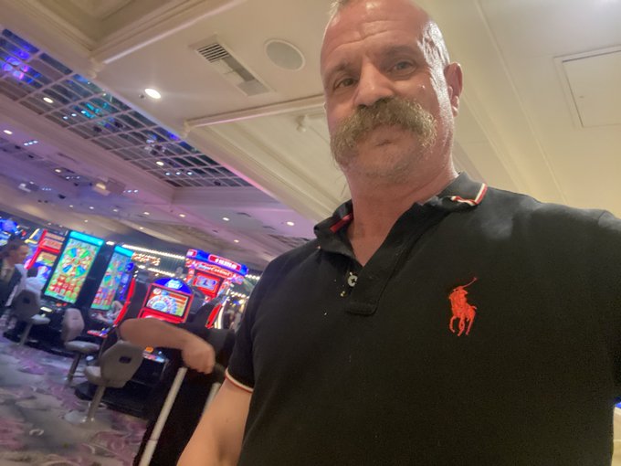 Yeah. Technically, I am here in Las Vegas for work (filming)  &hellip;.but I may have just scored #KylieMinogue<a href="/tag/kylieminogue"class="tags"><span>#kylieminogue</span></a>