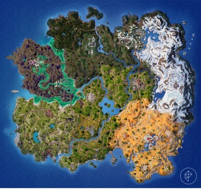 StandfieldNoah's tweet photo. Pic of one of the new skins and the new map https://t.co/jdvTEoEb3o