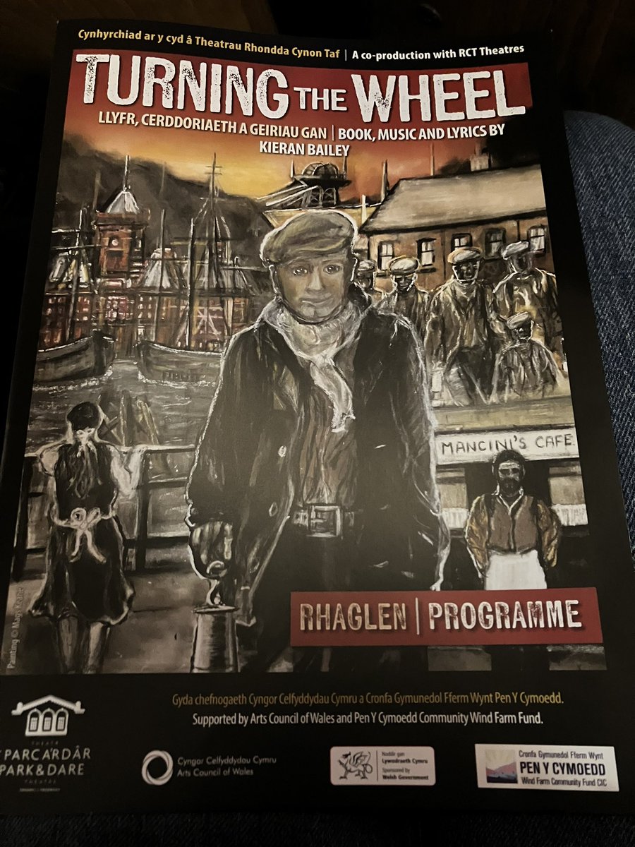 Absolutely loved @TTW_Musical tonight @RCTtheatres. A story of community spirit and Valleys culture - the perfect project for @PyCCommunity to fund! #TurningTheWheel