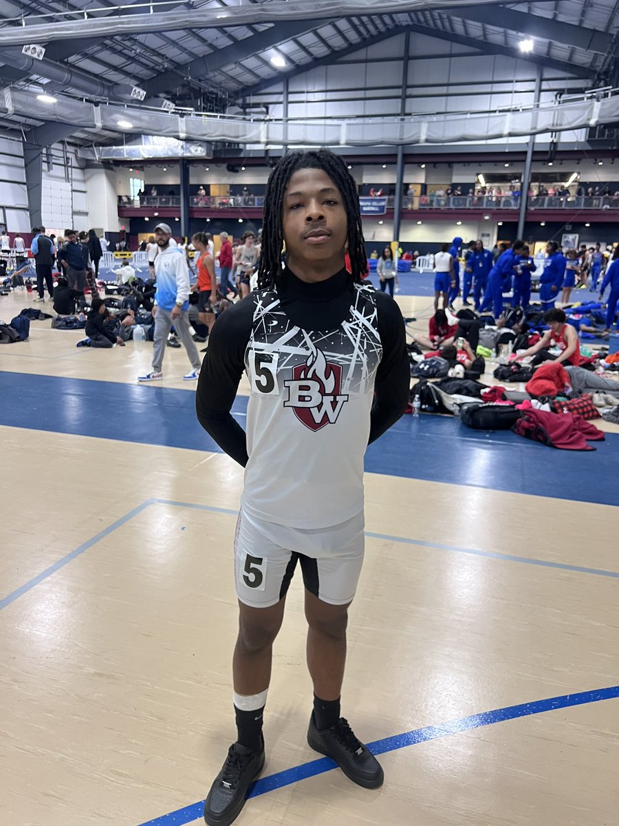 BWestboysTNF's tweet photo. PR 🚨Demarion Fountain 8️⃣.7️⃣8️⃣ 3rd overall #IL39 @BWestAthletics https://t.co/FONqu1ZKil