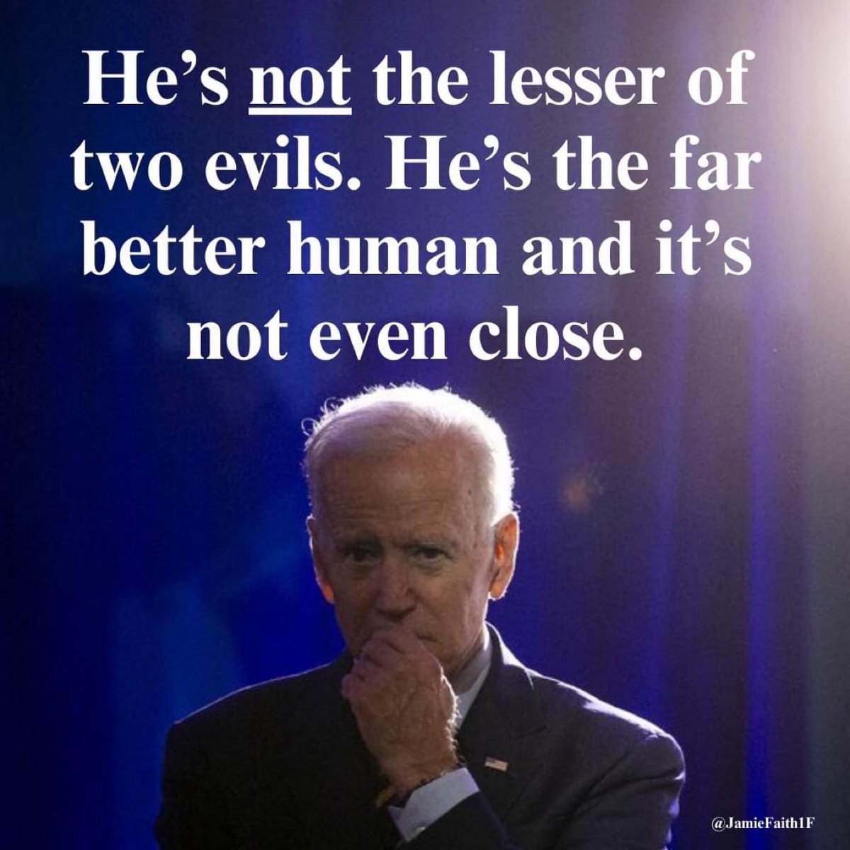 #BlueCrew #Resistance Night Owls🦉

JOE IS A TRUE AMERICAN HERO &amp; REAL PATRIOT🇺🇸💙

RAISE YOUR HAND IF YOU WILL STAND &amp; FIGHT WITH US✋🏻✋🏻✋🏻

Like💙
Raise Your Hand✋🏻✋🏻✋🏻
Retweet♻️
Vet/Follow Each Other🤝🏻
Follow <a href="/SenseiDuckOR/">🌊💚Duck🦆Fu💛🌊</a> #IFB #FBR

#BlueWave2024 #StrongerTogether🌊💙🌎💙🌊