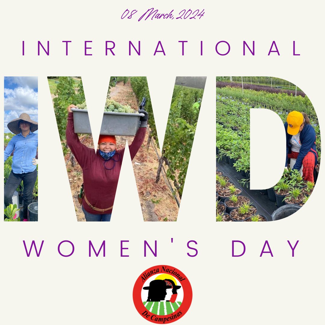 Cheers to the incredible women in our lives, especially farmworker women! They not only nurture their families but also ensure our tables are filled with the fruits of their hard work. 🌻💪 Happy International Women's Day!