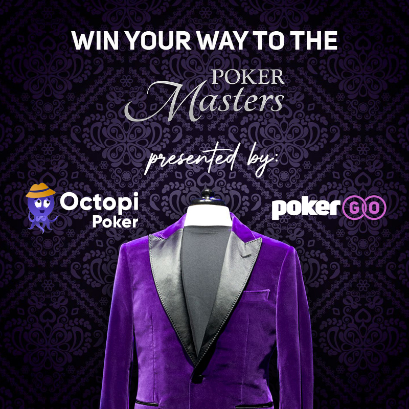 Our good friends at @OctopiPoker are running a FREE social media giveaway that could result in you playing in the 2024 Poker Masters in Las Vegas. Enter for free at pokergo.com/winmasters.