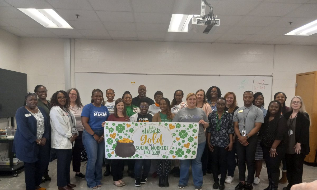 It's National School Social Work Week and we have the best social workers on this side of heaven in Henry County! We definitely struck gold when we hired these amazing people. #nationalschoolsocialworkweek #HCS #morecelebrating #youbelonginhenry