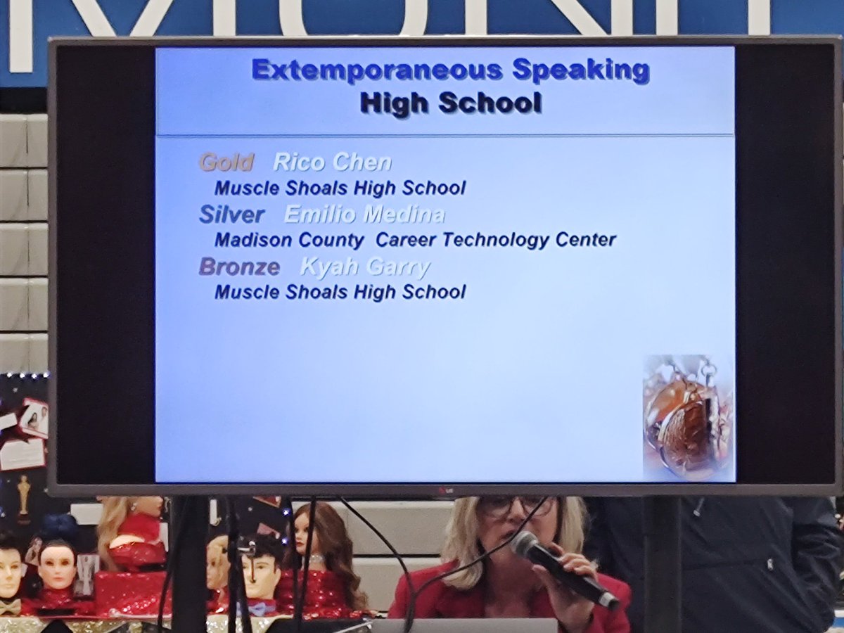 mcctcwelding's tweet photo. Congratulations Emilio Medina for winning Silver for Madison County Career Technical Center Welding in Extemporaneous Speaking!!! https://t.co/w5jyA0ZNF9