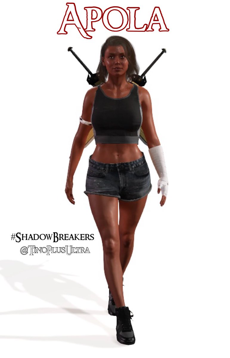 SbreakersGame's tweet photo. Meet Apola, a Fire 🔥 element user who wields Dual Blades! She will be a playable character in the upcoming #shadowbreakers #pcgame https://t.co/EEof1uZKo7