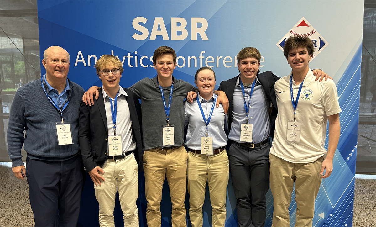 Congratulations to <a href="/CuseAnalytics/">Syracuse Sport Analytics</a>, <a href="/RiceUniversity/">Rice University</a> and <a href="/bransonschool/">The Branson School</a>, winners of the 2024 Diamond Dollars Case Competition at #SABRanalytics. Learn more at sabr.org/analytics/case
