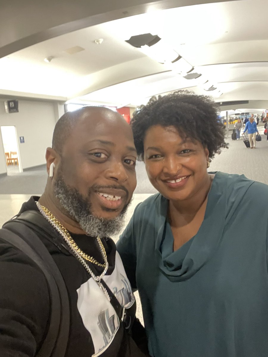 I had the opportunity to meet @staceyabrams in Cincinnati.