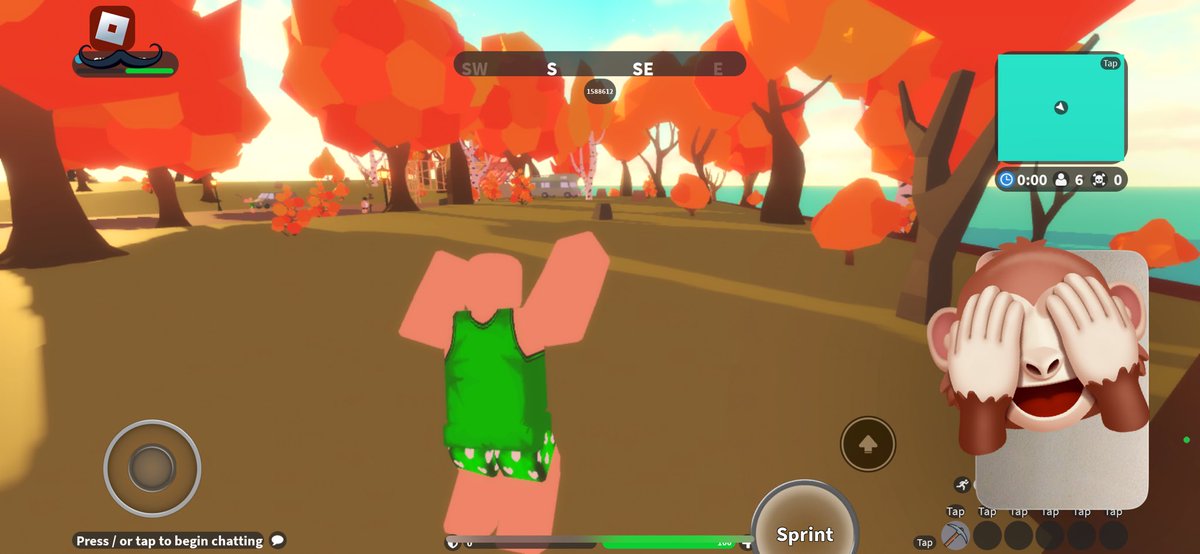 eachsaint's tweet image. i was stuck like this in roblox for 3 MINUTES☠️