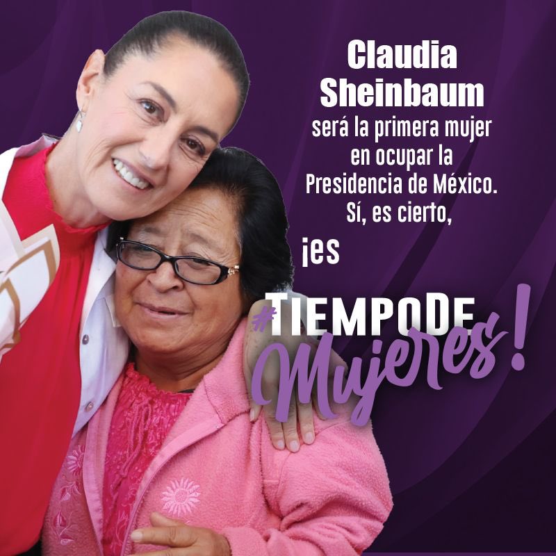 montessaardra's tweet image. ¡Sin duda alguna, @Claudiashein será nuestra presidenta! ¡Es tiempo de mujeres!
RTS para que siga la #4T
#PlanC_YaEstaEnMarcha
#8M2024