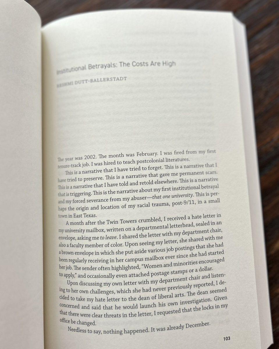 Reshmi777's tweet photo. Holding my copy of “Conditionally Accepted” edited by @MySoulIsInHaiti and #DeniseDenise
published
by @UTexasPress.
Please ask your library to order the book. 

This book and collection of essays is what @SaraNAhmed would call the “Complaint Collective.” https://t.co/11rqPmzriM