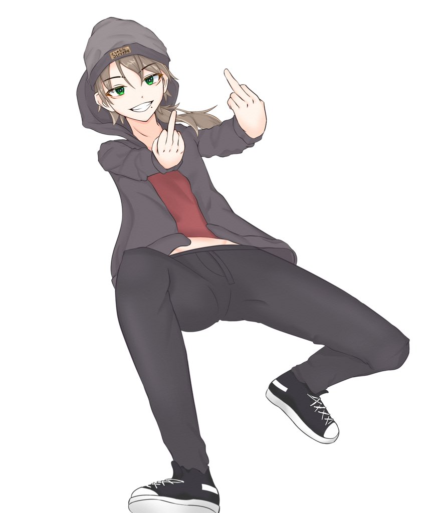 ThatOkwardMex's tweet photo. @KiraArius Honestly this is pretty cute pose😭….. also me when not ref sheet 😭😭 https://t.co/yXmj5DLaQ7