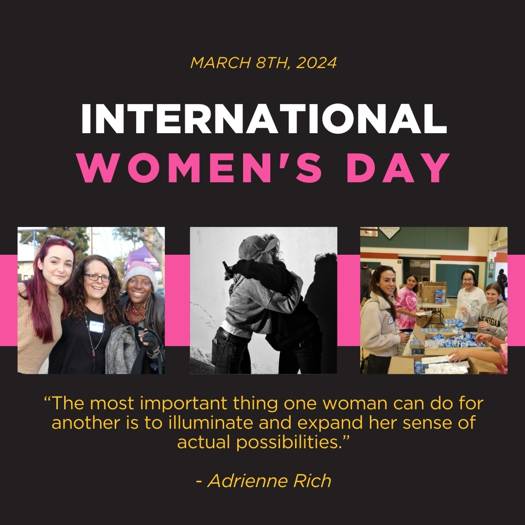 Today, we celebrate the strength and resilience of unhoused women and girls in our community. Through our Women+Girls Initiative, we're committed to providing them with the resources and empowerment they need to overcome adversity. #InternationalWomensDay #WomenOfGivingSpirit