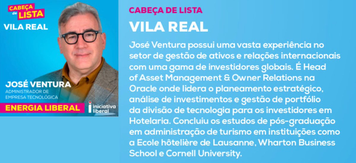 VilaRealLiberal's tweet photo. 🔴🔵 José Ventura, Cabeça de Lista da Iniciativa Liberal por Vila Real, encheu-nos - e enche-nos - de orgulho.
O Núcleo de Vila Real da IL tem só uma palavra: OBRIGADO!
@VenturaLib2024
@liberalpt https://t.co/uHGznutM1g