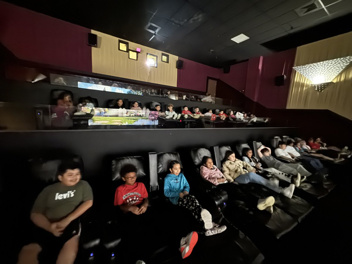 SHEtigertales's tweet photo. AT THE MOVIES 🍿🎥
•
Took ALL of our kiddos to the Roxy to see Kung Fu Panda 4!! They were rewarded for their positive behavior from this 9 weeks!! We're so proud of you ALL!! 🐼
•
NOW, go enjoy your BREAK!! ✌🏼
#SHEtales #SWPB #springbreakishere https://t.co/ZrFkKU52do