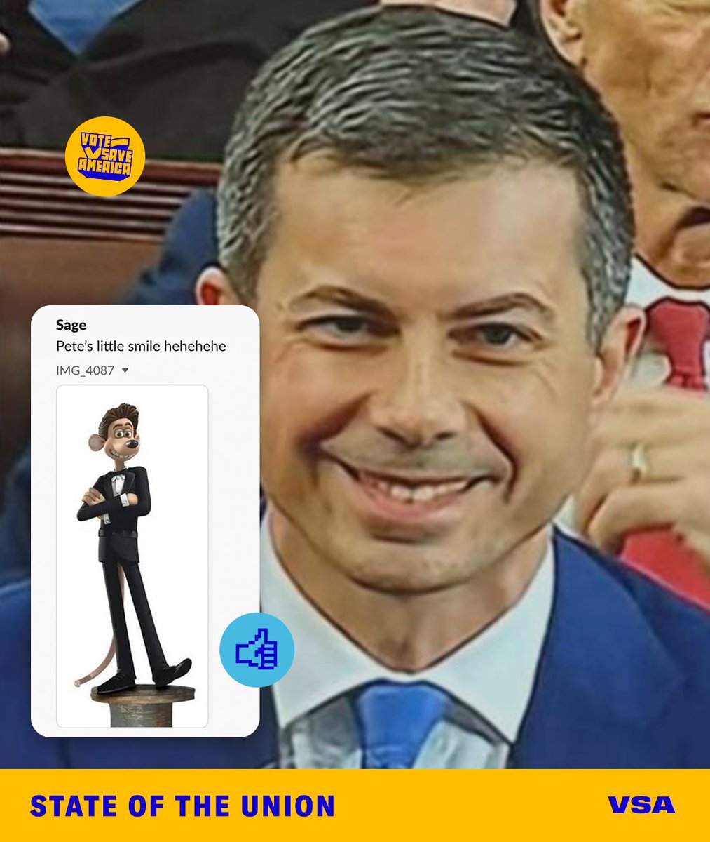votesaveamerica's tweet photo. Our vols are funnier than your vols. #SOTU Join our slack for a good time! https://t.co/GimDURbI5u https://t.co/iOwgE7Q2pP