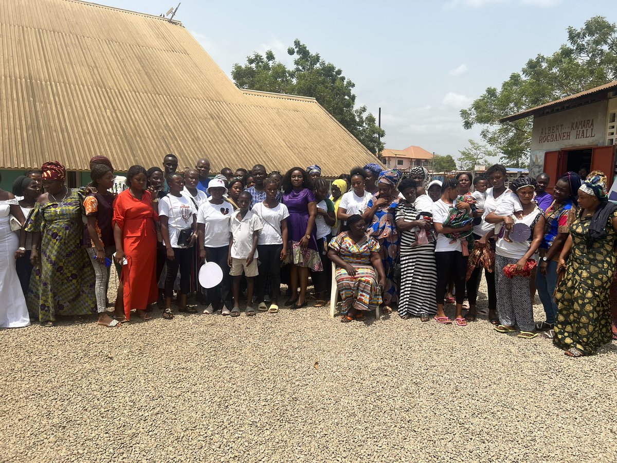 In celebrating #IWD2024 I delivered a keynote address at a community engagement with women by the Girls Empowerment Network Sierra Leone in Kissi Town, Waterloo. The focus was on gains made over the years in women’s empowerment &amp; laws protecting women and girls. #InspireInclusion