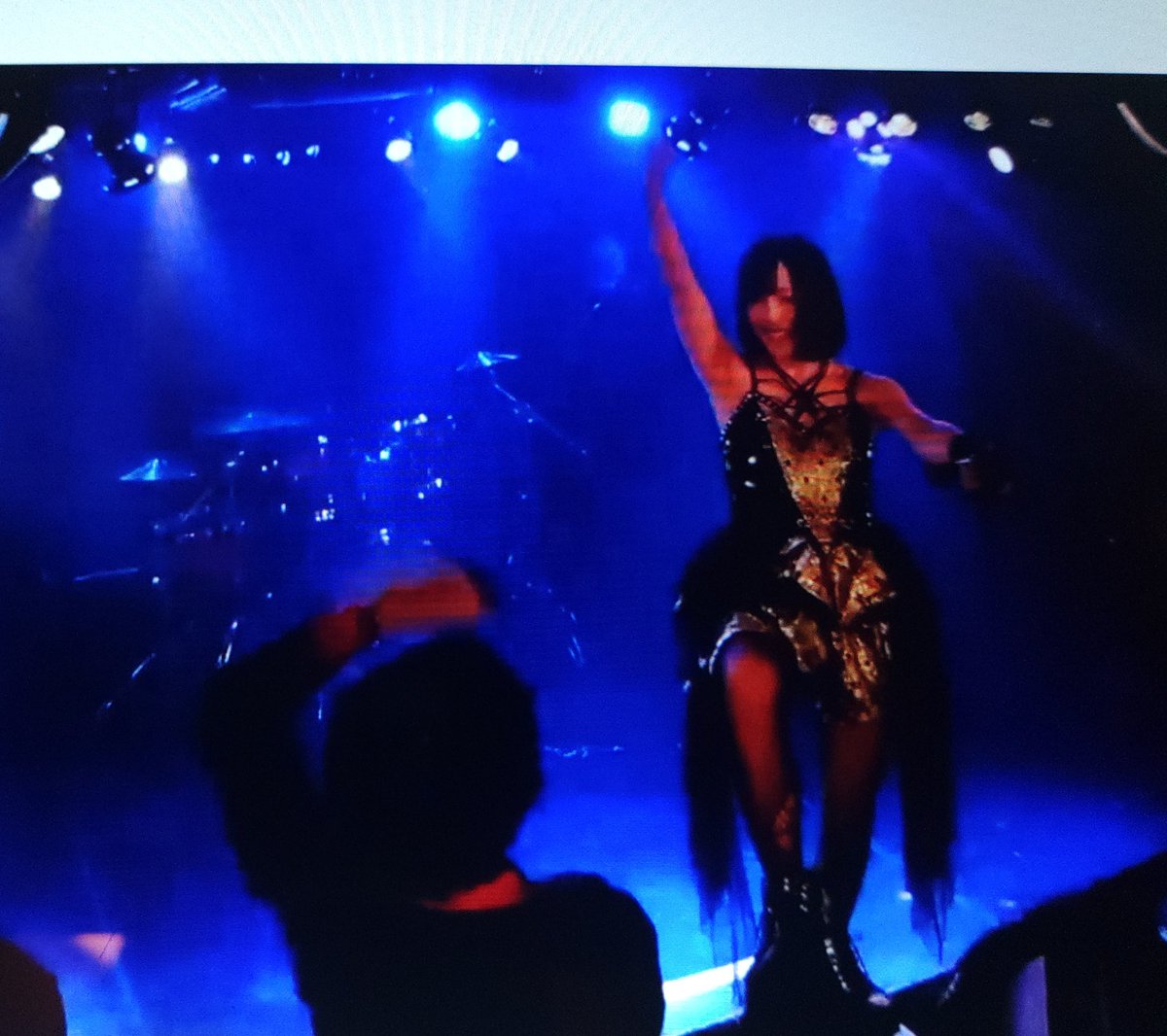 madbear369's tweet photo. アーカイブで禅XENOVA刃のライブを見た。今回はバンド・アイドル合同イベントに出演で、performerのDIE KUSSEはこういうのに出たいと言っていたな。で、今回、DIE KUSSEちゃんのTENSION上がったのか、出演中にステージから降りた‼️
https://t.co/jg7FmVenYK
#禅XENOVA刃 #DIEKUSSE #INFINITY #Vol106 https://t.co/W2G91vASQe