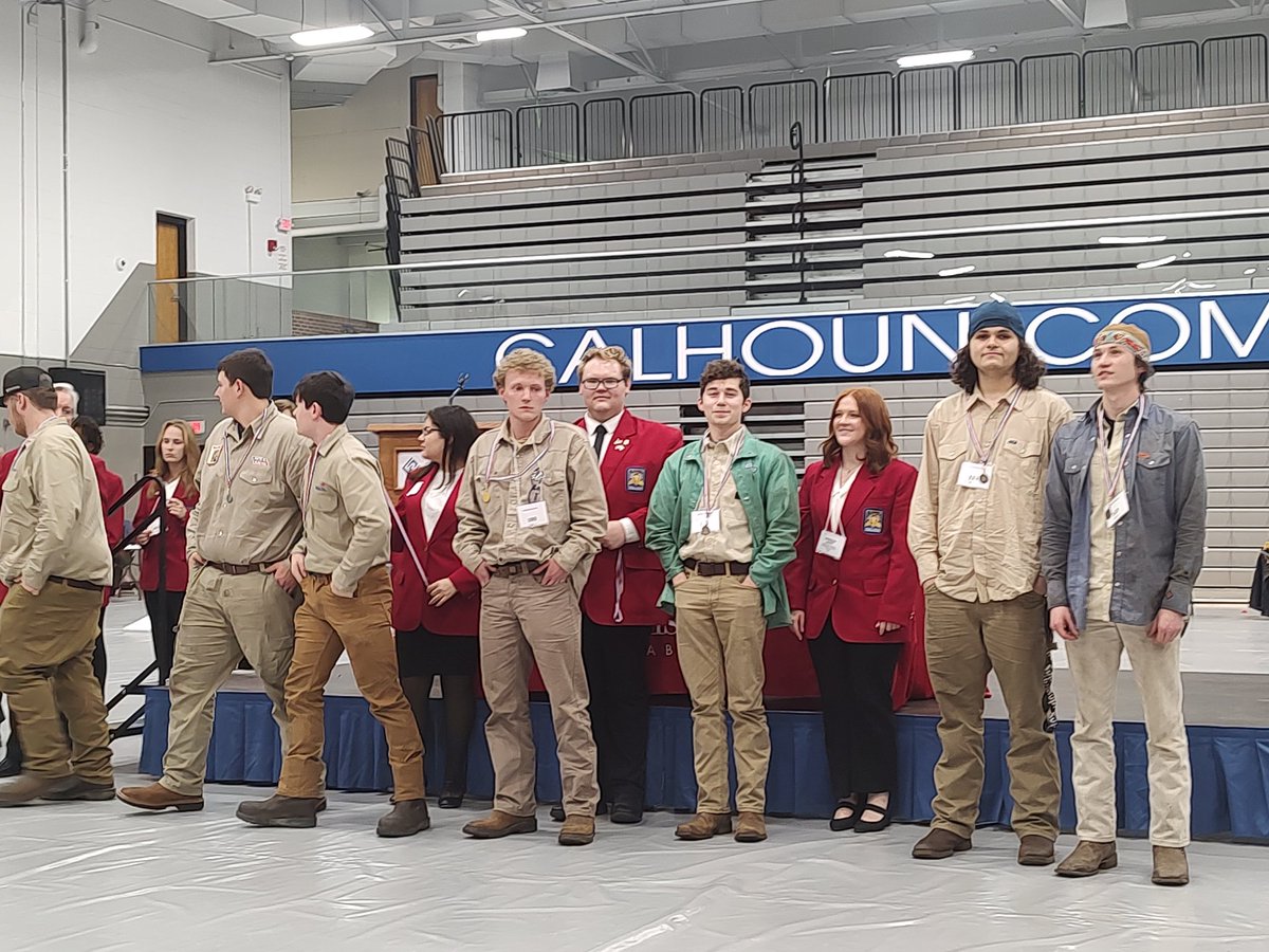 mcctcwelding's tweet photo. Congratulations to Brady Dean, Ethan Miller and Noah Burks for winning Bronze for Madison County Career Technical Center Welding Skills USA on the Fabrication Team!!! https://t.co/Yh8jwiacKO