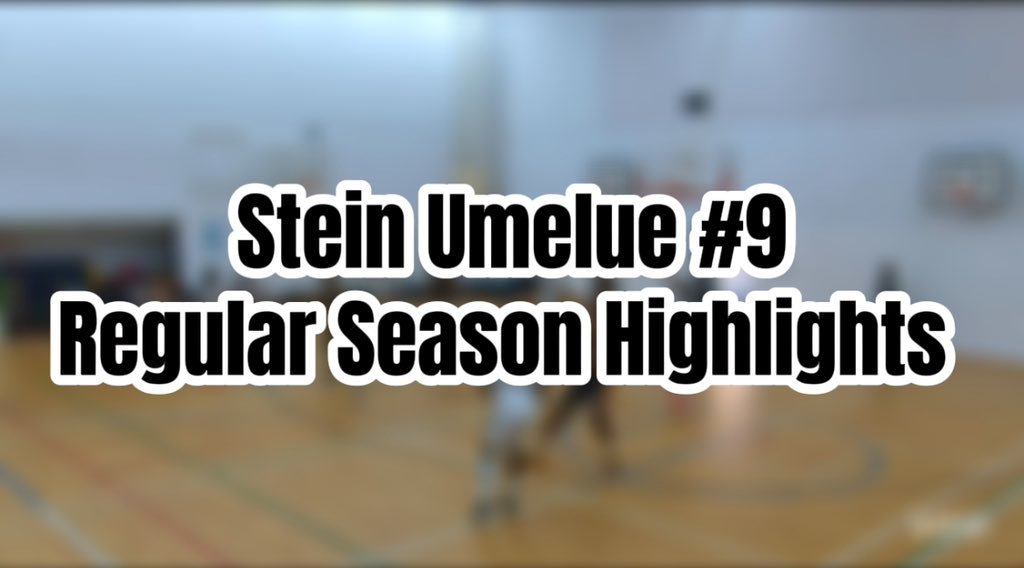 2906Stein's tweet photo. Stein ‘Frankenstein’ Umelue
Regular season highlights 
#UpNext #FrankenStein ⤵️

https://t.co/KESE0QpzYs https://t.co/mCx8lGELRG